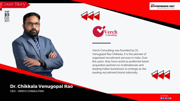 Meet Dr. Venugopal, a name to be reckoned in the National Community entrepreneur first media magazine