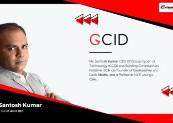 Mr. Santosh Kumar CEO Of Group Cyber ID Technology (GCID) entrepreneur first media magazine