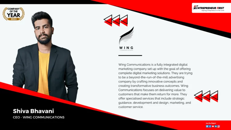 WING entrepreneur first media magazine best business magazine India