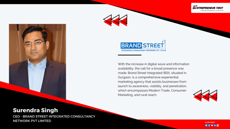 Surendra Singh, Entrepreneur First Media