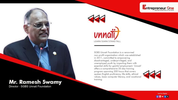 UNNATI FOUNDATION, Entrepreneur One Magazine, Entrepreneur One Magazine