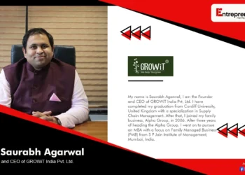 GROWiT India Pvt Ltd Saurabh Agarwal, Founder & CEO
