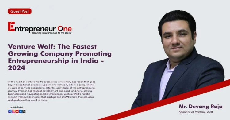 Venture Wolf , Entrepreneur One Magazine