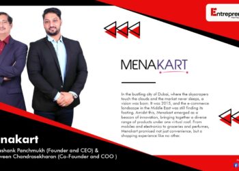 Menakart, Entrepreneur One Magazine