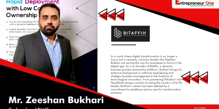 Zeeshan Bukhari, Entrepreneur One Magazine, Best Magazine Online