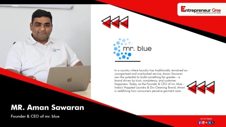 From Utility to Trust: How Aman Sawaran Is Reimagining Laundry with mr. blue